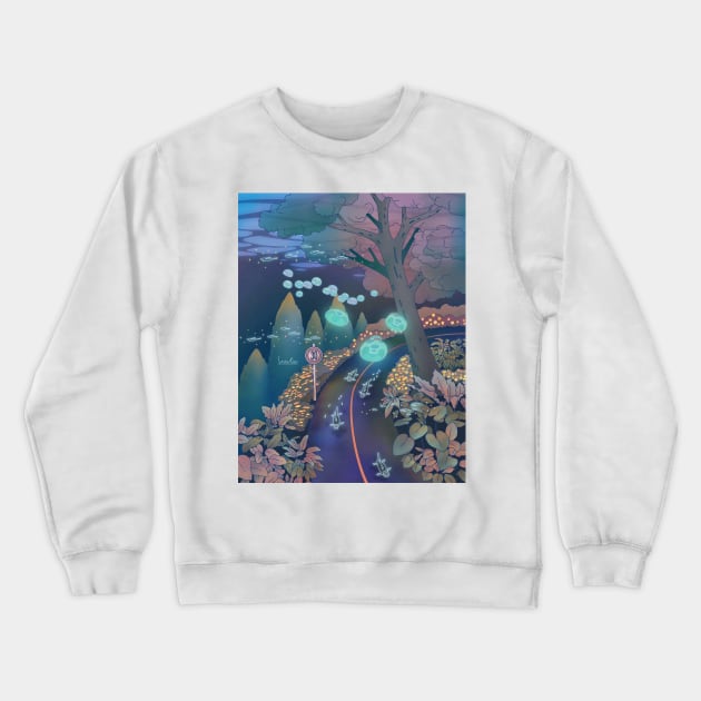 Once Upon A Girl Crewneck Sweatshirt by luuuxia